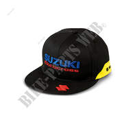 TEAM FLAT PEAK CAP YELLOW-Suzuki